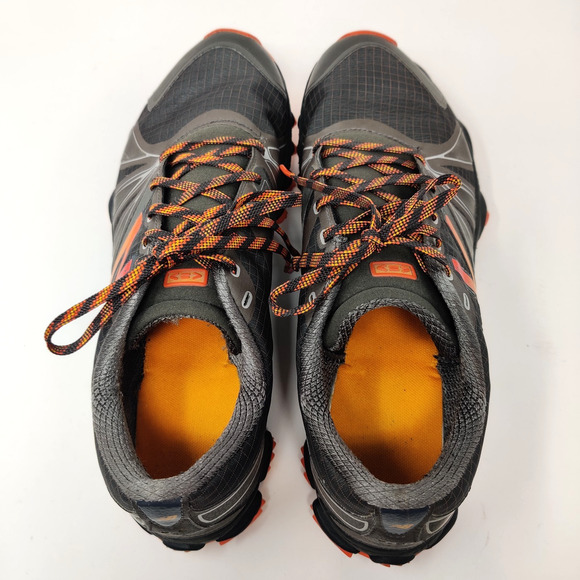 New Balance Minimus 1010v2 Trail Running Shoes Mens 9.5 D Gray Orange MT1010T2 - Picture 13 of 16